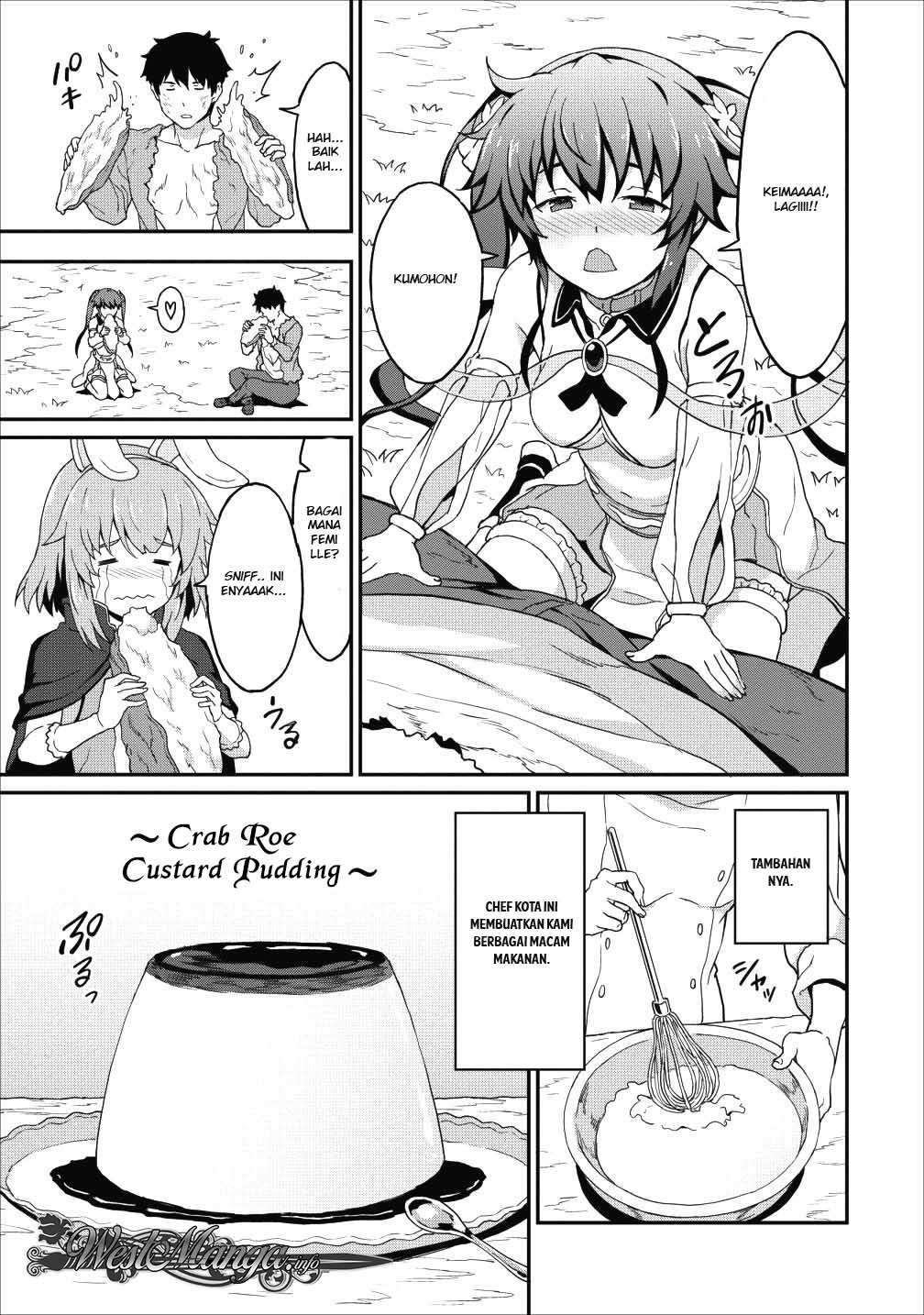 Taberu dake de Level Up! Damegami to Issho ni Isekai Musou Chapter 9.1 - halaman 12