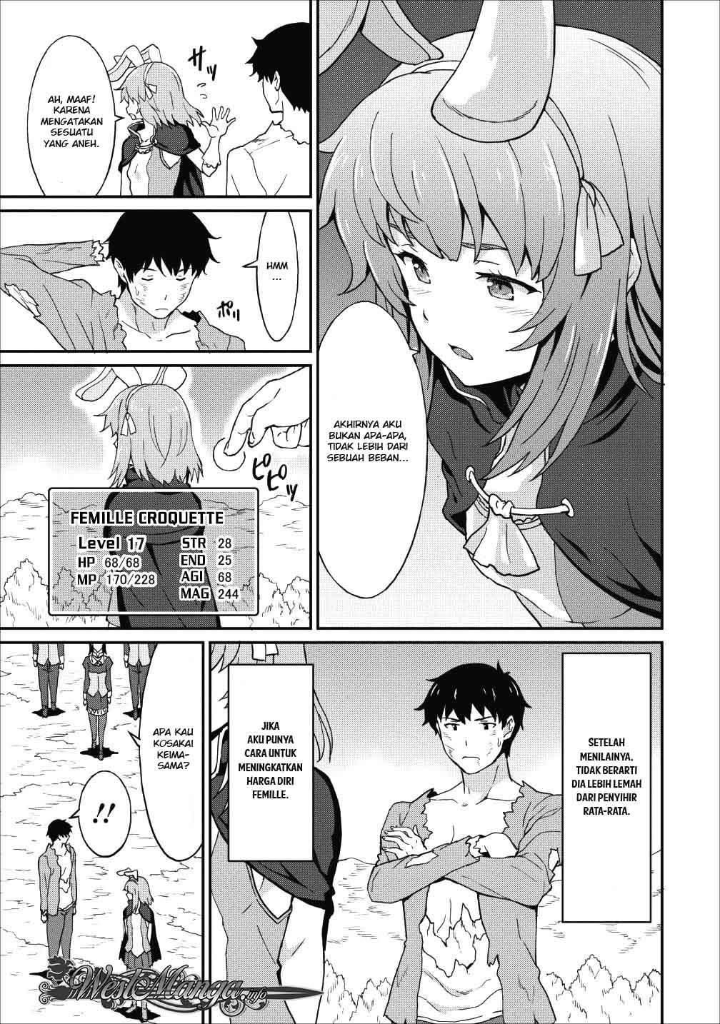Taberu dake de Level Up! Damegami to Issho ni Isekai Musou Chapter 9.1 - halaman 14