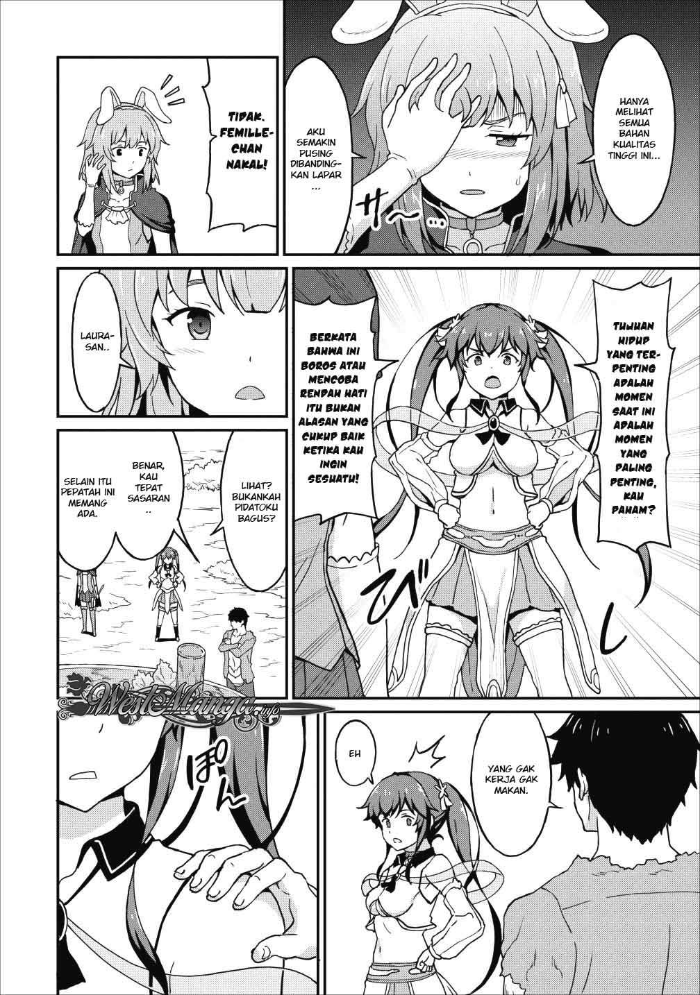 Taberu dake de Level Up! Damegami to Issho ni Isekai Musou Chapter 9.1 - halaman 9