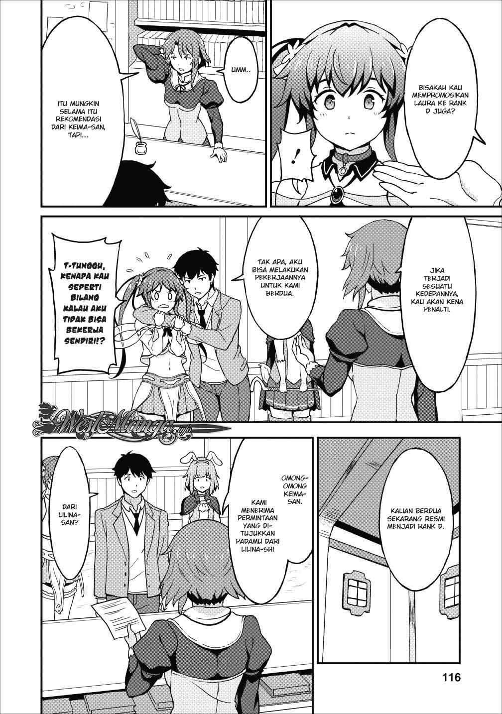 Taberu dake de Level Up! Damegami to Issho ni Isekai Musou Chapter 9.2 - halaman 12