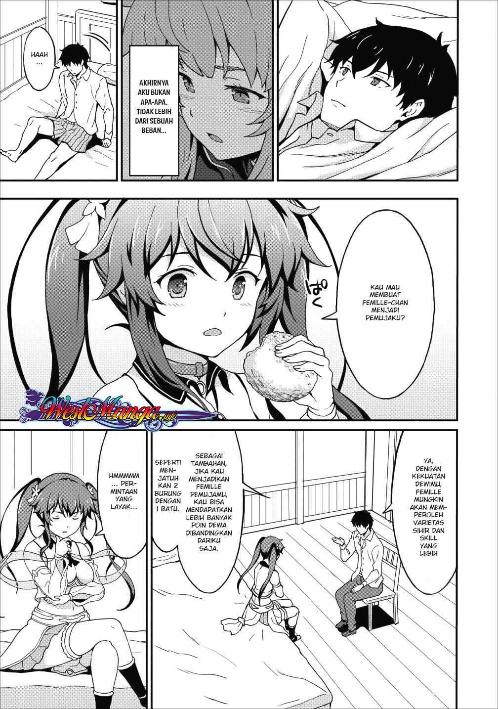 Taberu dake de Level Up! Damegami to Issho ni Isekai Musou Chapter 9.2 - halaman 2