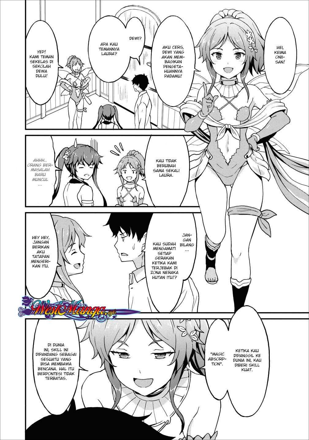 Taberu dake de Level Up! Damegami to Issho ni Isekai Musou Chapter 9.2 - halaman 6