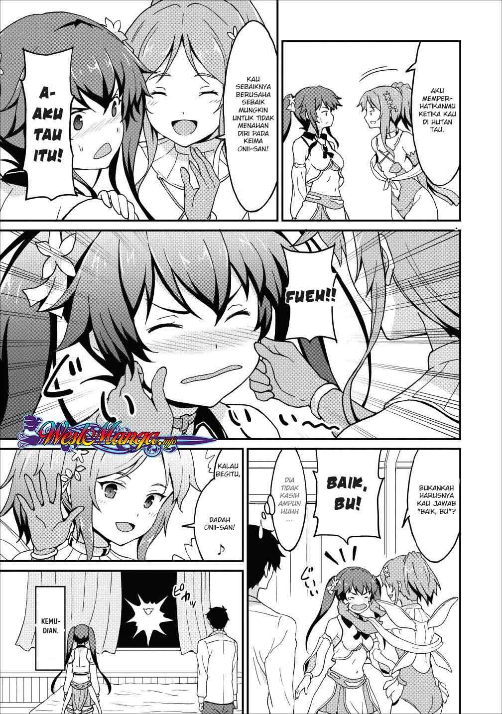 Taberu dake de Level Up! Damegami to Issho ni Isekai Musou Chapter 9.2 - halaman 9