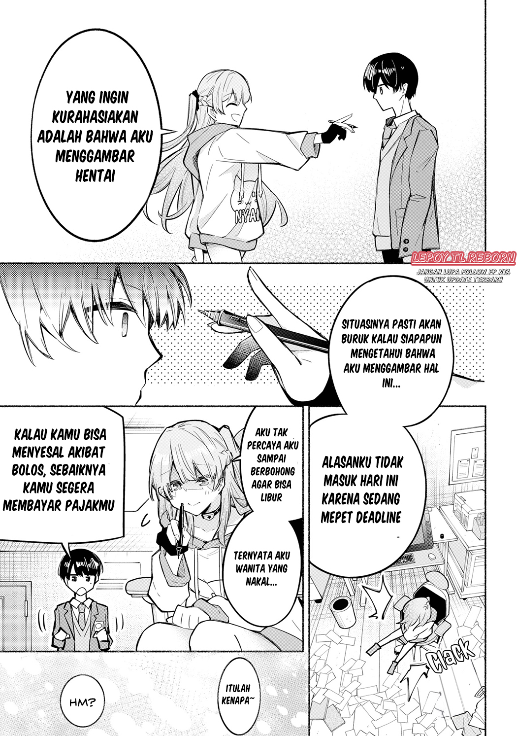 Tabun Kanojo wa Datsuzei shiteru Chapter 1 - halaman 21