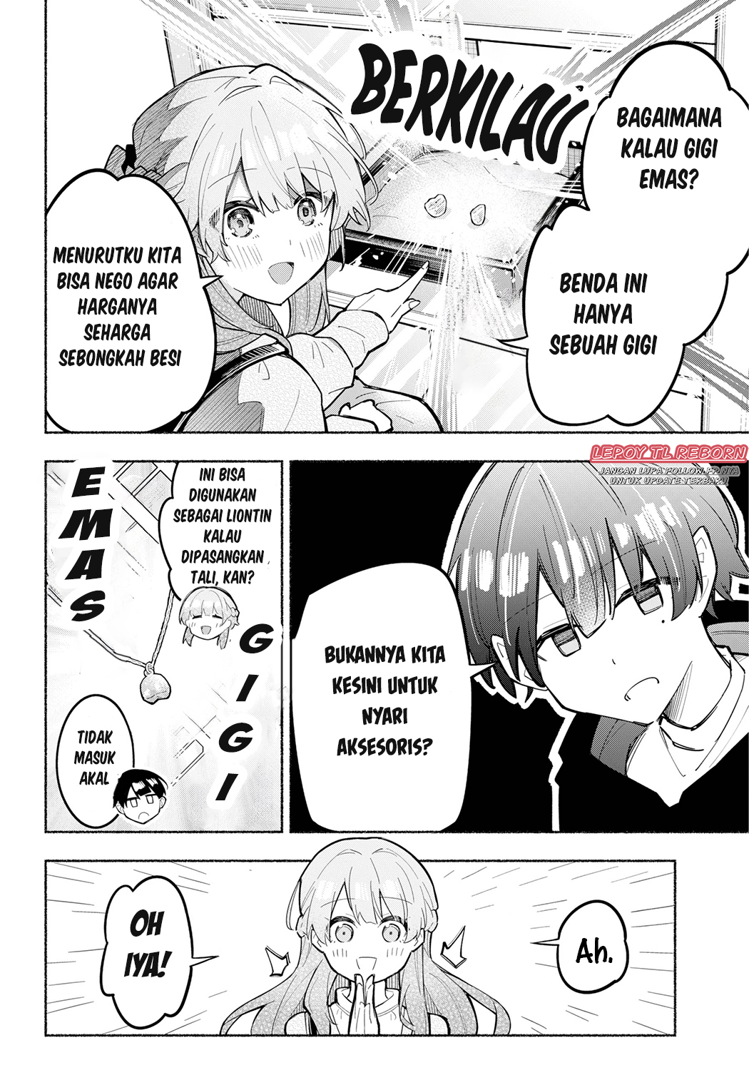 Tabun Kanojo wa Datsuzei shiteru Chapter 2 - halaman 14