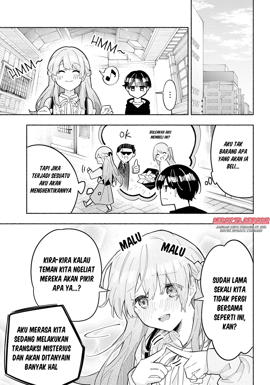 Tabun Kanojo wa Datsuzei shiteru Chapter 2 - halaman 7