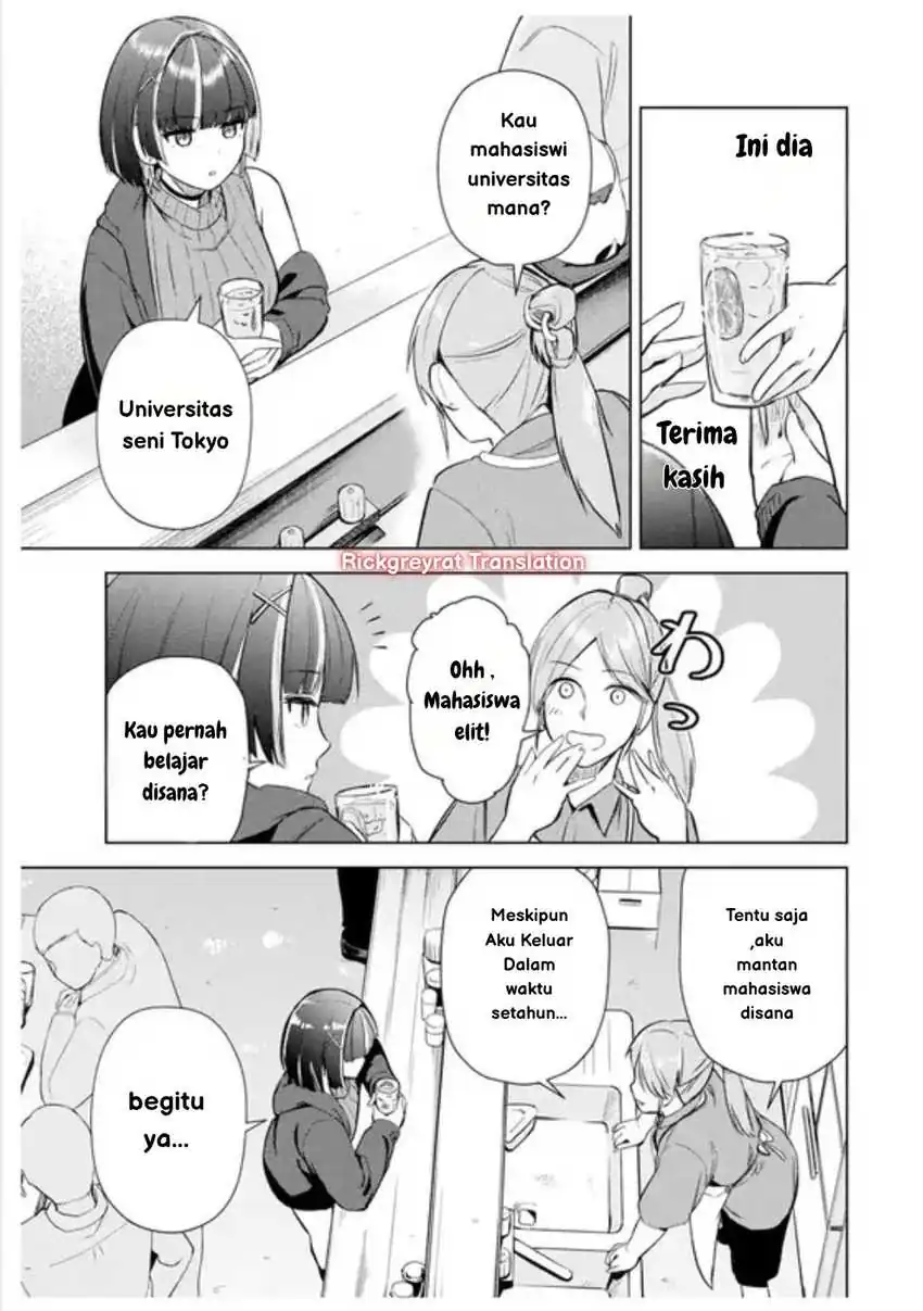 Tachi Nomi Izakaya De Kei Joshidaisei Ga Tonari Ni Kuru Hanashi Chapter 1 - halaman 14