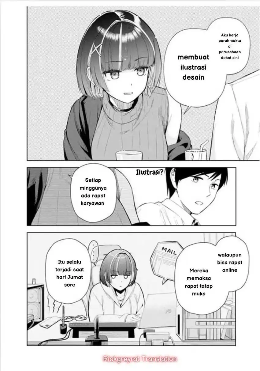 Tachi Nomi Izakaya De Kei Joshidaisei Ga Tonari Ni Kuru Hanashi Chapter 1 - halaman 21