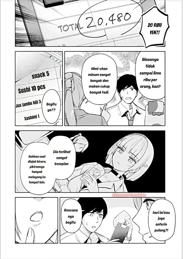 Tachi Nomi Izakaya De Kei Joshidaisei Ga Tonari Ni Kuru Hanashi Chapter 10.2 - halaman 1