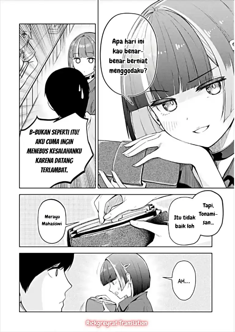 Tachi Nomi Izakaya De Kei Joshidaisei Ga Tonari Ni Kuru Hanashi Chapter 10.2 - halaman 3
