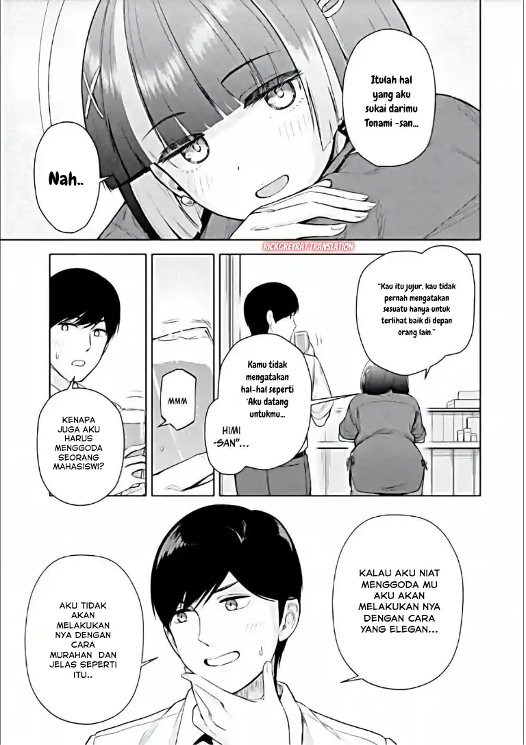 Tachi Nomi Izakaya De Kei Joshidaisei Ga Tonari Ni Kuru Hanashi Chapter 10 - halaman 1
