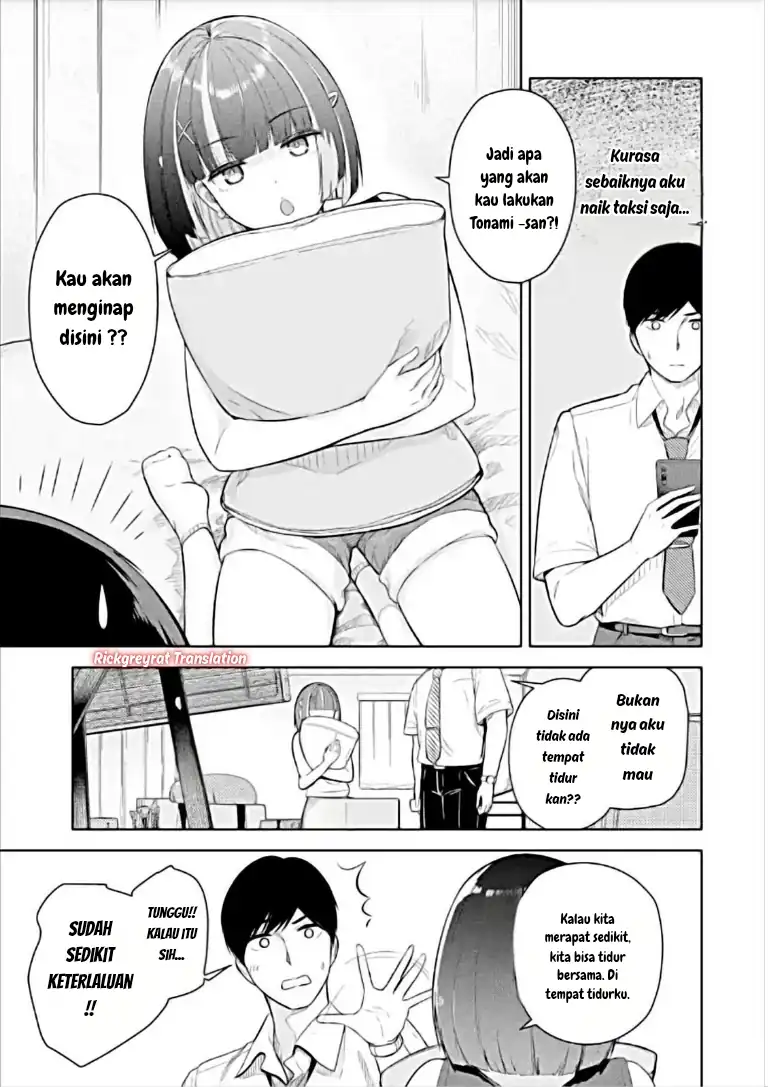Tachi Nomi Izakaya De Kei Joshidaisei Ga Tonari Ni Kuru Hanashi Chapter 11.1 - halaman 3