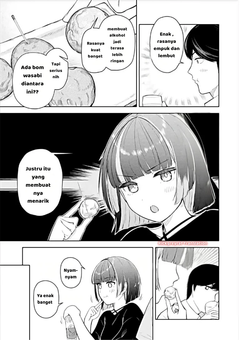 Tachi Nomi Izakaya De Kei Joshidaisei Ga Tonari Ni Kuru Hanashi Chapter 12 - halaman 6