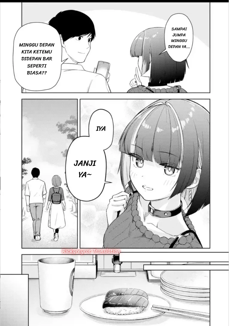 Tachi Nomi Izakaya De Kei Joshidaisei Ga Tonari Ni Kuru Hanashi Chapter 14 - halaman 11