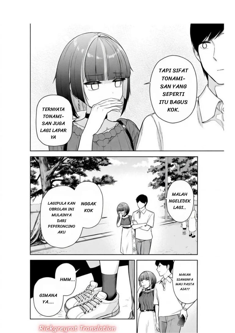Tachi Nomi Izakaya De Kei Joshidaisei Ga Tonari Ni Kuru Hanashi Chapter 14 - halaman 8