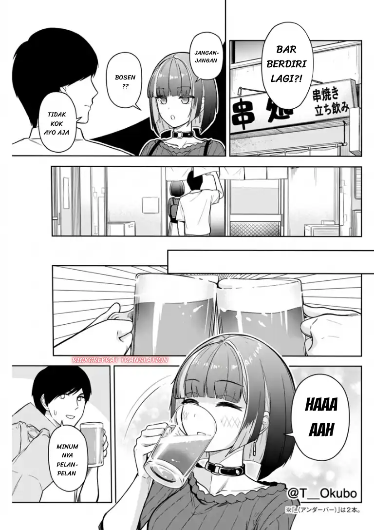 Tachi Nomi Izakaya De Kei Joshidaisei Ga Tonari Ni Kuru Hanashi Chapter 15 - halaman 4