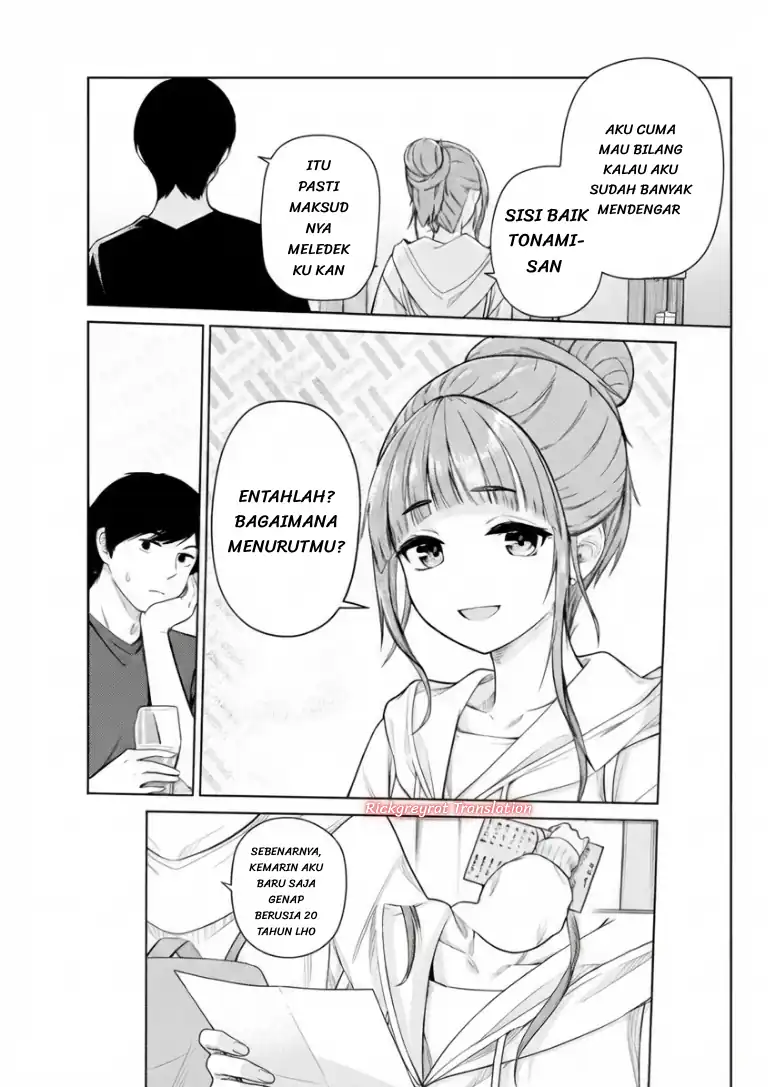 Tachi Nomi Izakaya De Kei Joshidaisei Ga Tonari Ni Kuru Hanashi Chapter 17 - halaman 20