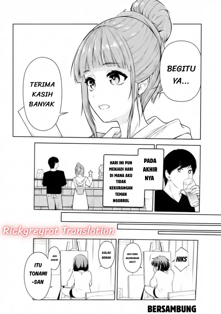 Tachi Nomi Izakaya De Kei Joshidaisei Ga Tonari Ni Kuru Hanashi Chapter 17 - halaman 22