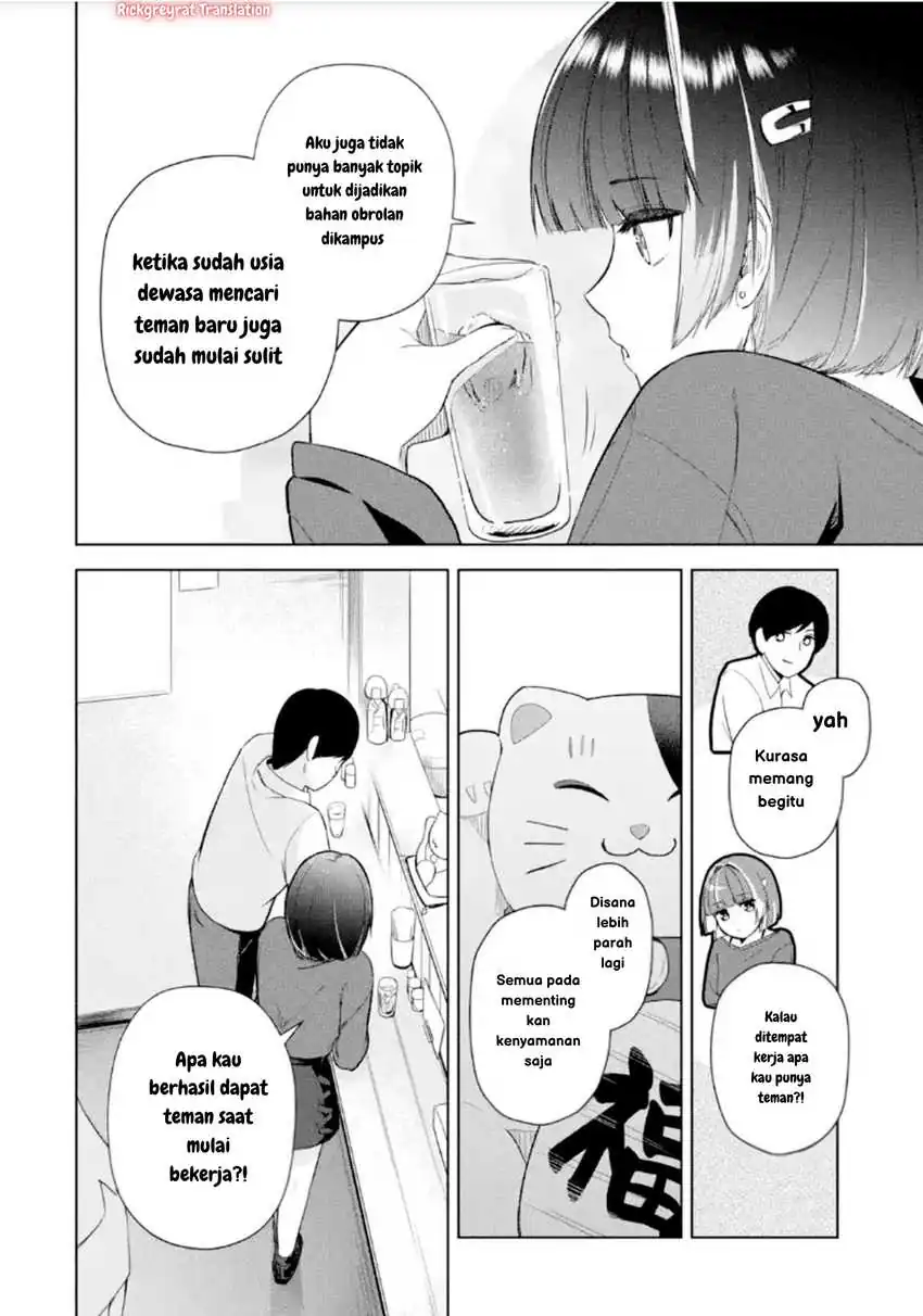 Tachi Nomi Izakaya De Kei Joshidaisei Ga Tonari Ni Kuru Hanashi Chapter 2 - halaman 4