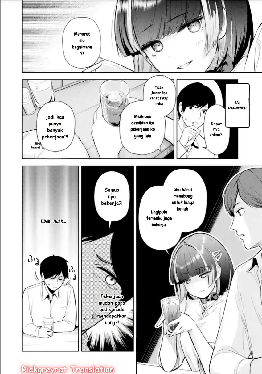 Tachi Nomi Izakaya De Kei Joshidaisei Ga Tonari Ni Kuru Hanashi Chapter 3 - halaman 7