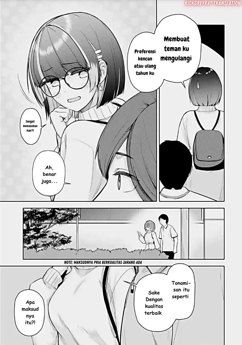 Tachi Nomi Izakaya De Kei Joshidaisei Ga Tonari Ni Kuru Hanashi Chapter 5 - halaman 16