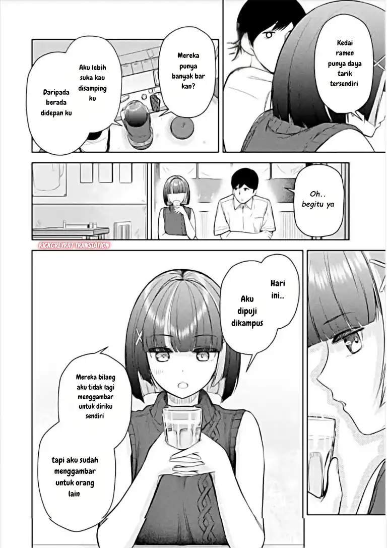 Tachi Nomi Izakaya De Kei Joshidaisei Ga Tonari Ni Kuru Hanashi Chapter 9 - halaman 14