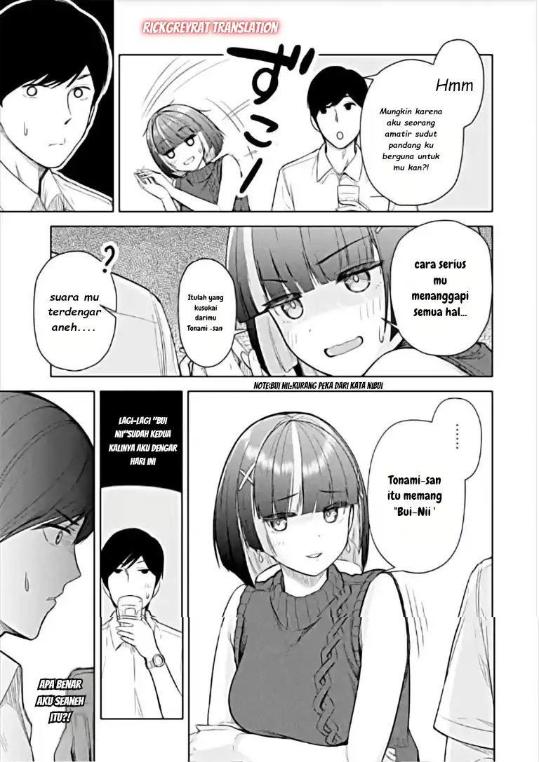 Tachi Nomi Izakaya De Kei Joshidaisei Ga Tonari Ni Kuru Hanashi Chapter 9 - halaman 17