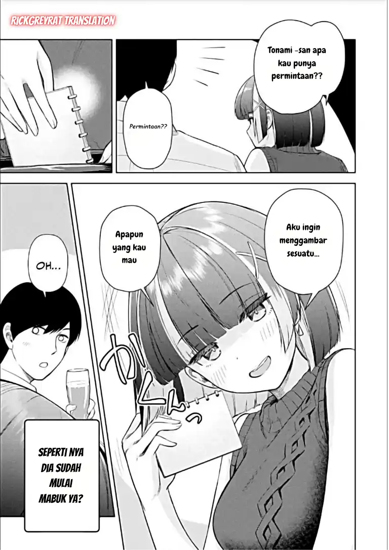 Tachi Nomi Izakaya De Kei Joshidaisei Ga Tonari Ni Kuru Hanashi Chapter 9 - halaman 4