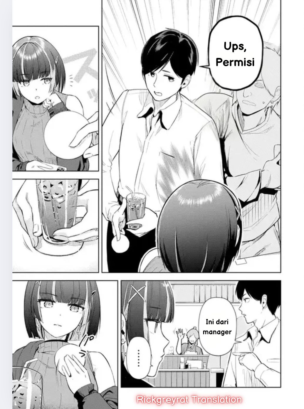 Tachinomi Izakaya de Kuudere Downer-kei Joshidaisei ga Tonari ni Kuru Hanashi Chapter 1 - halaman 10