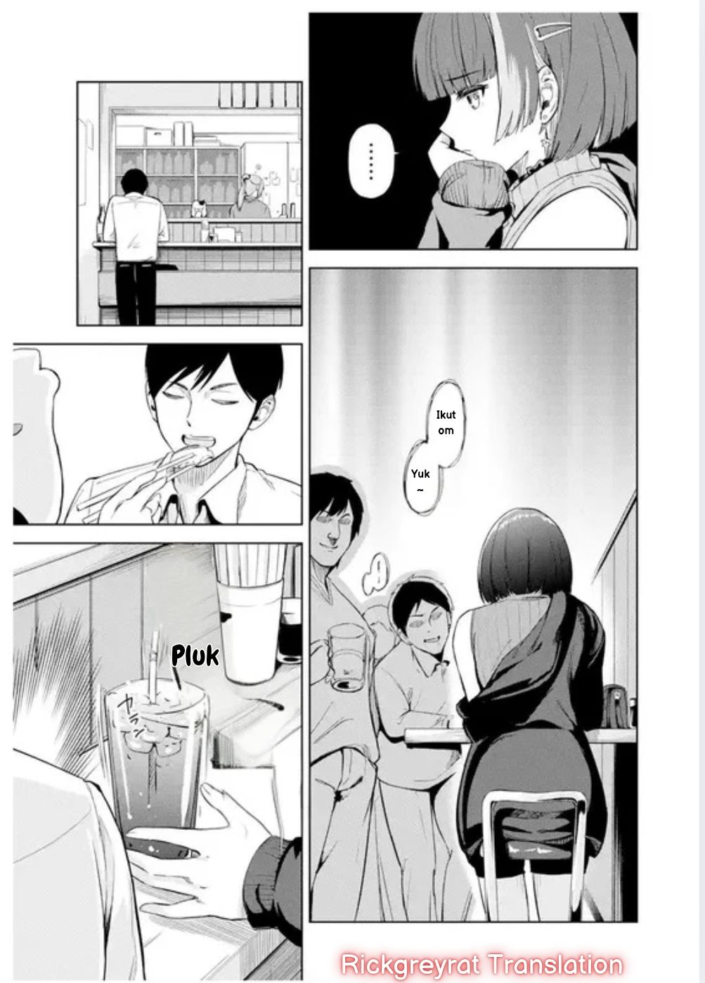Tachinomi Izakaya de Kuudere Downer-kei Joshidaisei ga Tonari ni Kuru Hanashi Chapter 1 - halaman 12