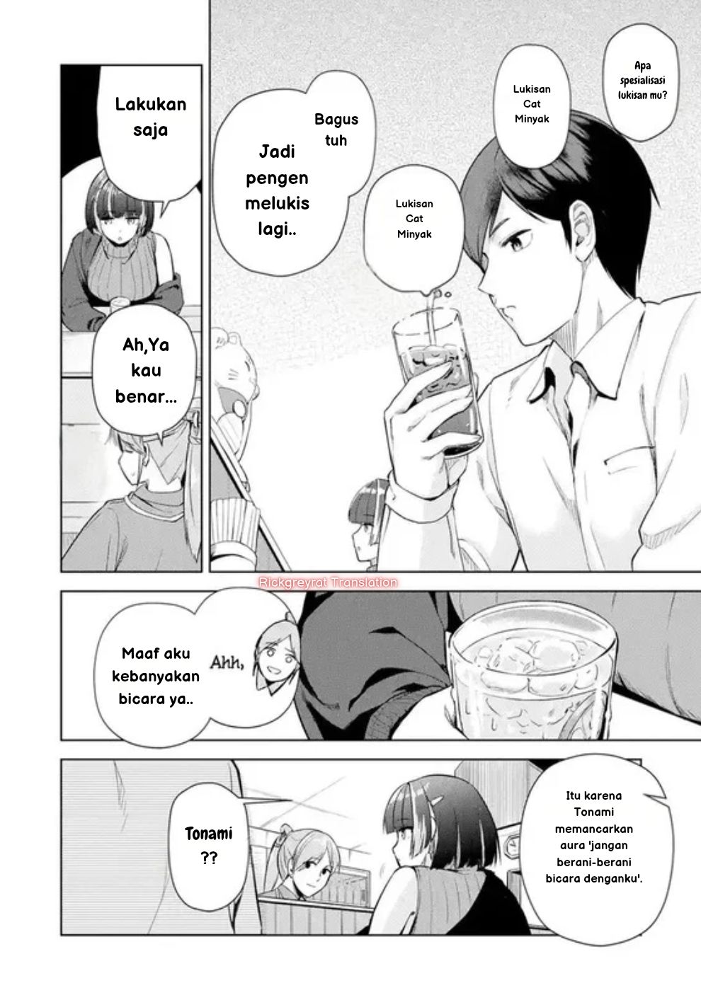 Tachinomi Izakaya de Kuudere Downer-kei Joshidaisei ga Tonari ni Kuru Hanashi Chapter 1 - halaman 15
