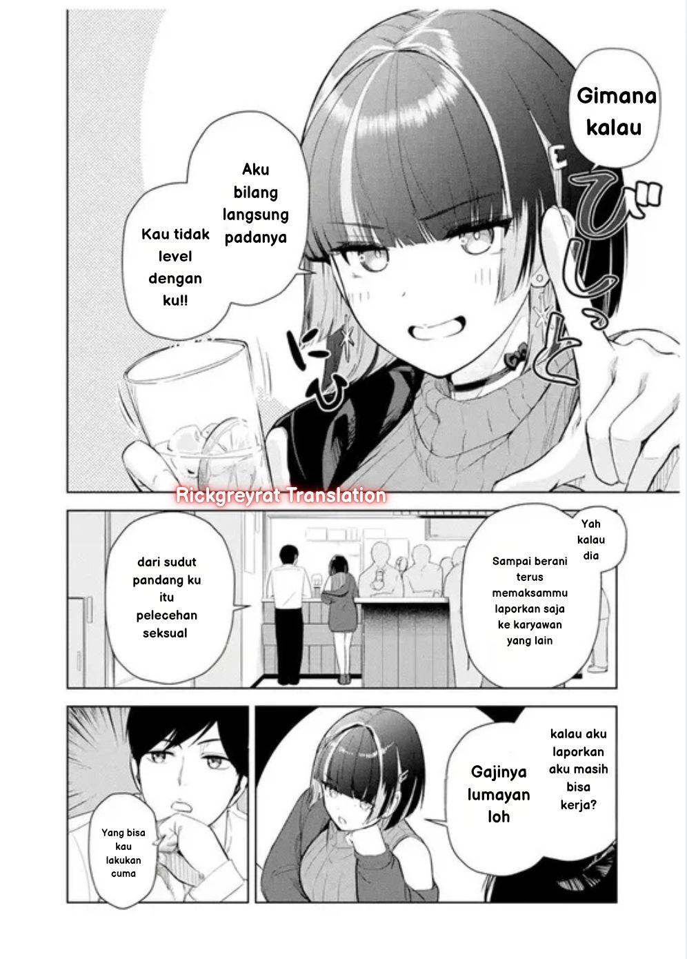 Tachinomi Izakaya de Kuudere Downer-kei Joshidaisei ga Tonari ni Kuru Hanashi Chapter 1 - halaman 23