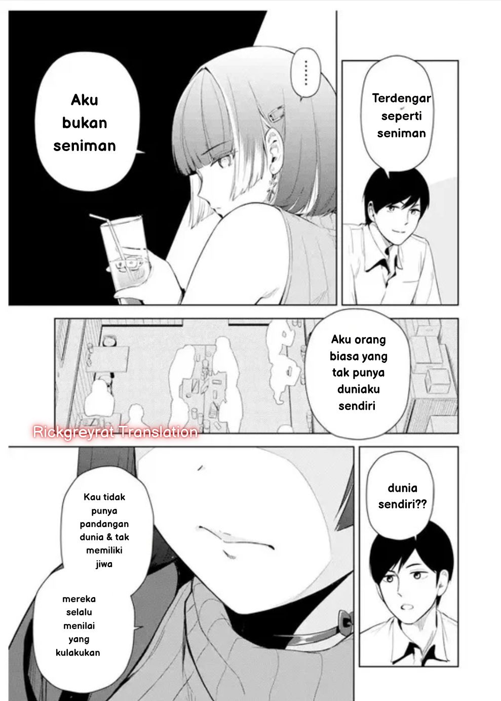 Tachinomi Izakaya de Kuudere Downer-kei Joshidaisei ga Tonari ni Kuru Hanashi Chapter 1 - halaman 34