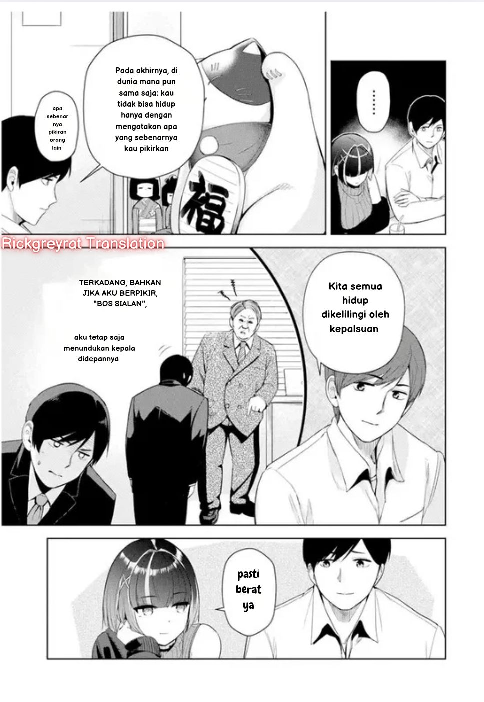 Tachinomi Izakaya de Kuudere Downer-kei Joshidaisei ga Tonari ni Kuru Hanashi Chapter 1 - halaman 36
