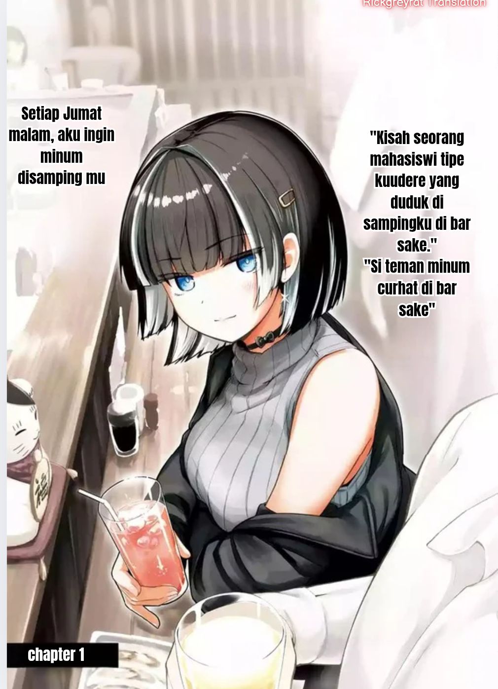 Tachinomi Izakaya de Kuudere Downer-kei Joshidaisei ga Tonari ni Kuru Hanashi Chapter 1 - halaman 4