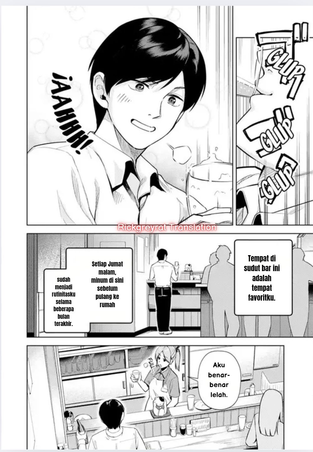 Tachinomi Izakaya de Kuudere Downer-kei Joshidaisei ga Tonari ni Kuru Hanashi Chapter 1 - halaman 5