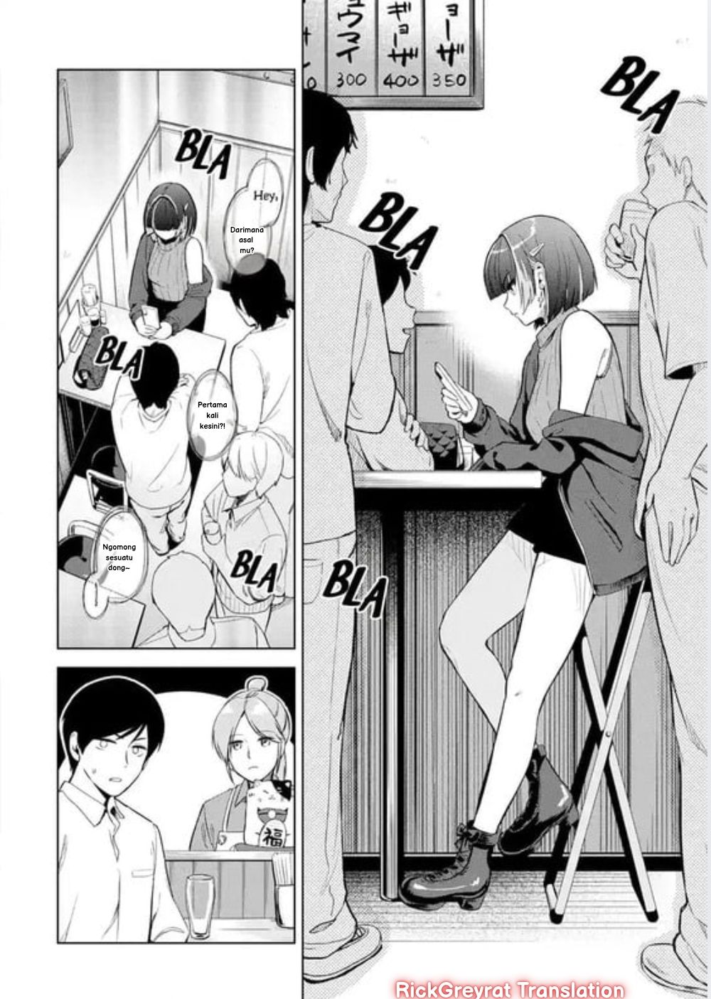 Tachinomi Izakaya de Kuudere Downer-kei Joshidaisei ga Tonari ni Kuru Hanashi Chapter 1 - halaman 7