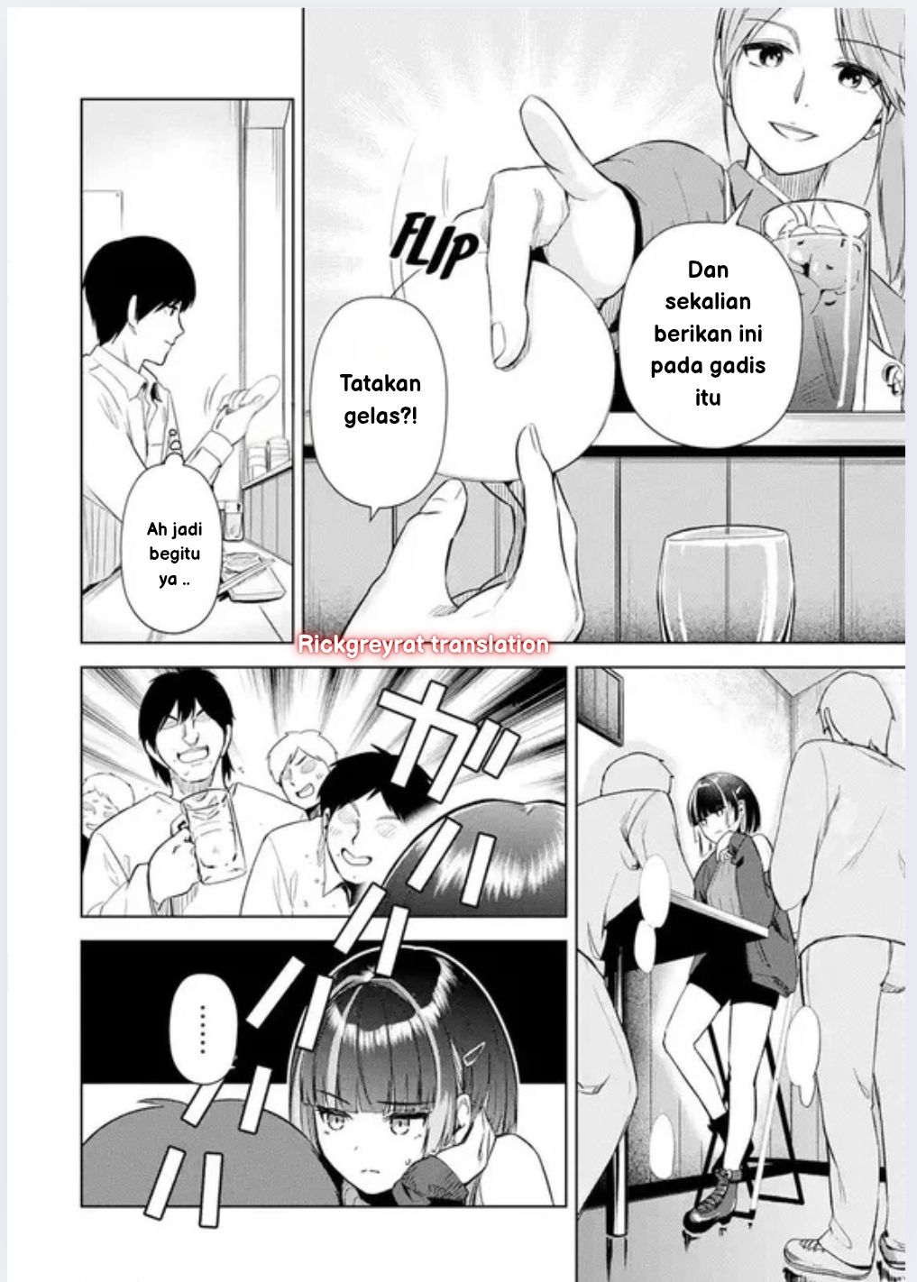 Tachinomi Izakaya de Kuudere Downer-kei Joshidaisei ga Tonari ni Kuru Hanashi Chapter 1 - halaman 9