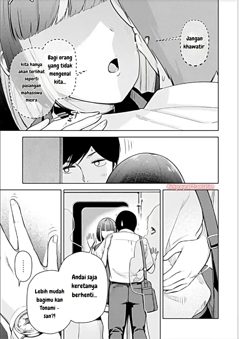 Tachinomi Izakaya de Kuudere Downer-kei Joshidaisei ga Tonari ni Kuru Hanashi Chapter 11.1 - halaman 6