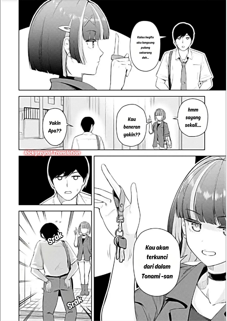 Tachinomi Izakaya de Kuudere Downer-kei Joshidaisei ga Tonari ni Kuru Hanashi Chapter 11.1 - halaman 9