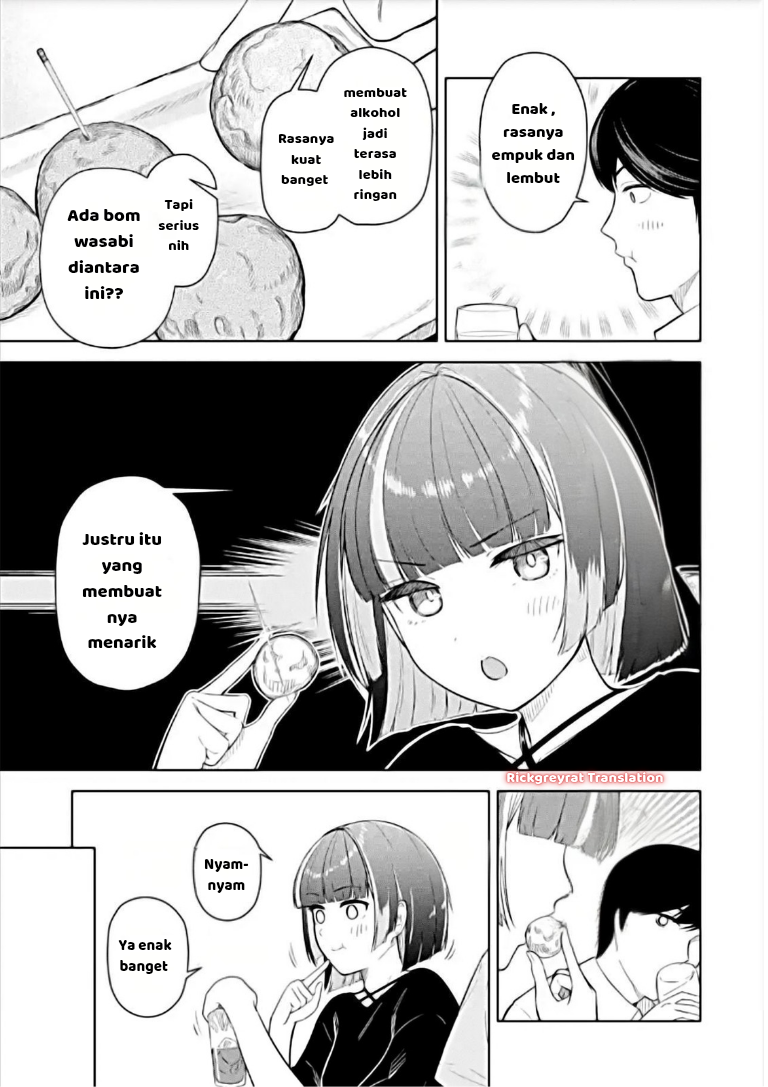Tachinomi Izakaya de Kuudere Downer-kei Joshidaisei ga Tonari ni Kuru Hanashi Chapter 12 - halaman 6