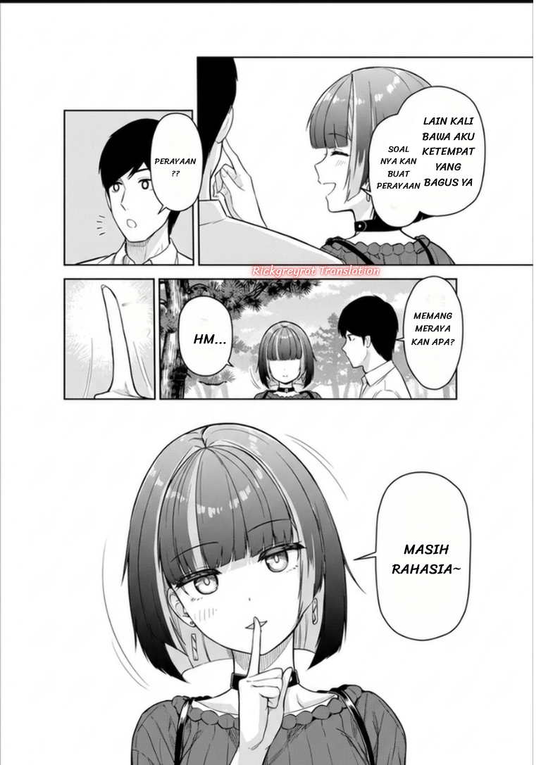 Tachinomi Izakaya de Kuudere Downer-kei Joshidaisei ga Tonari ni Kuru Hanashi Chapter 14 - halaman 10