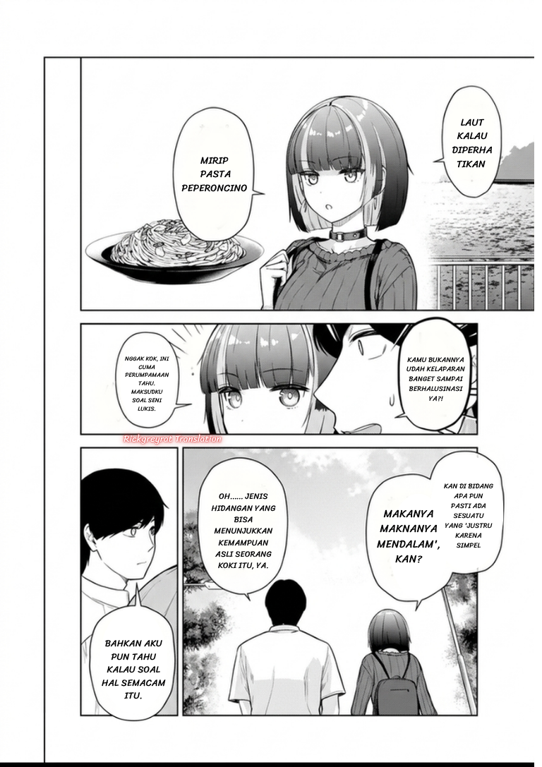 Tachinomi Izakaya de Kuudere Downer-kei Joshidaisei ga Tonari ni Kuru Hanashi Chapter 14 - halaman 5