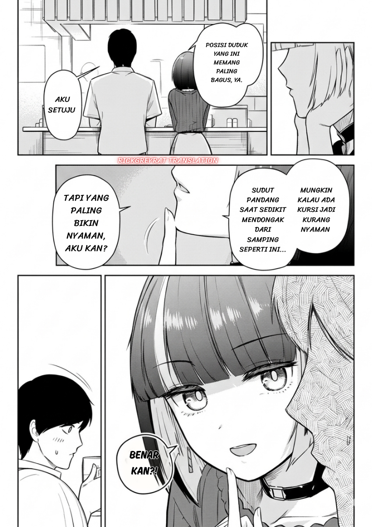 Tachinomi Izakaya de Kuudere Downer-kei Joshidaisei ga Tonari ni Kuru Hanashi Chapter 15 - halaman 12