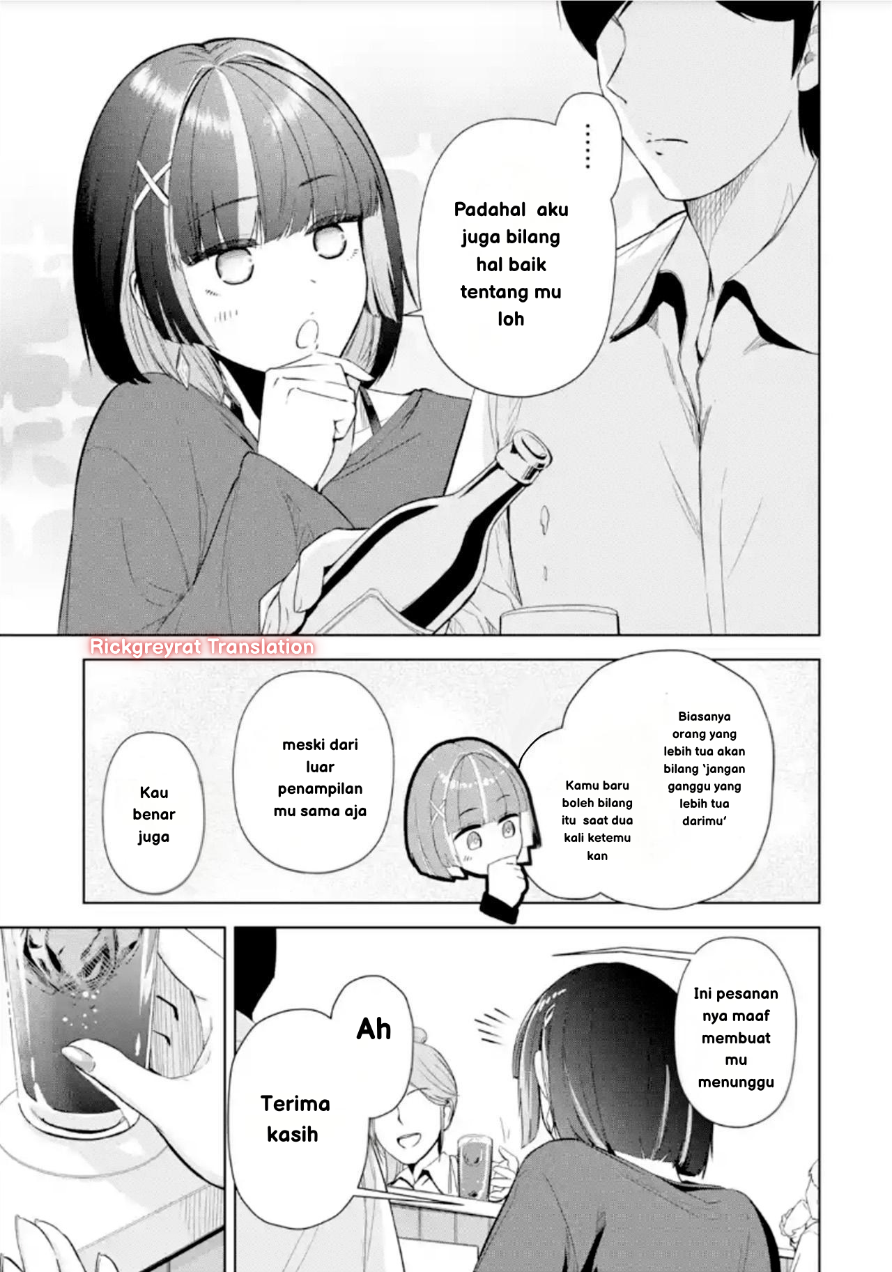 Tachinomi Izakaya de Kuudere Downer-kei Joshidaisei ga Tonari ni Kuru Hanashi Chapter 2 - halaman 10