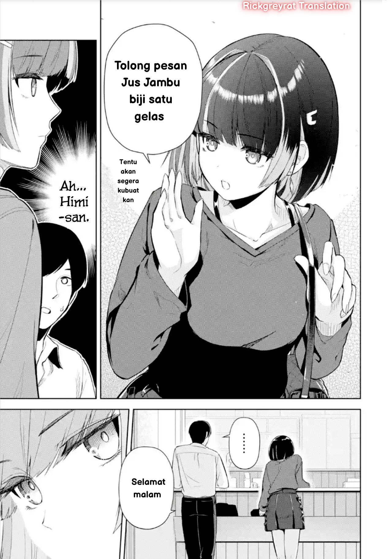 Tachinomi Izakaya de Kuudere Downer-kei Joshidaisei ga Tonari ni Kuru Hanashi Chapter 2 - halaman 4