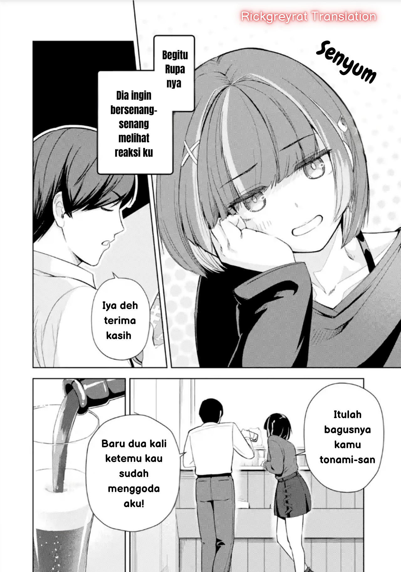 Tachinomi Izakaya de Kuudere Downer-kei Joshidaisei ga Tonari ni Kuru Hanashi Chapter 2 - halaman 9