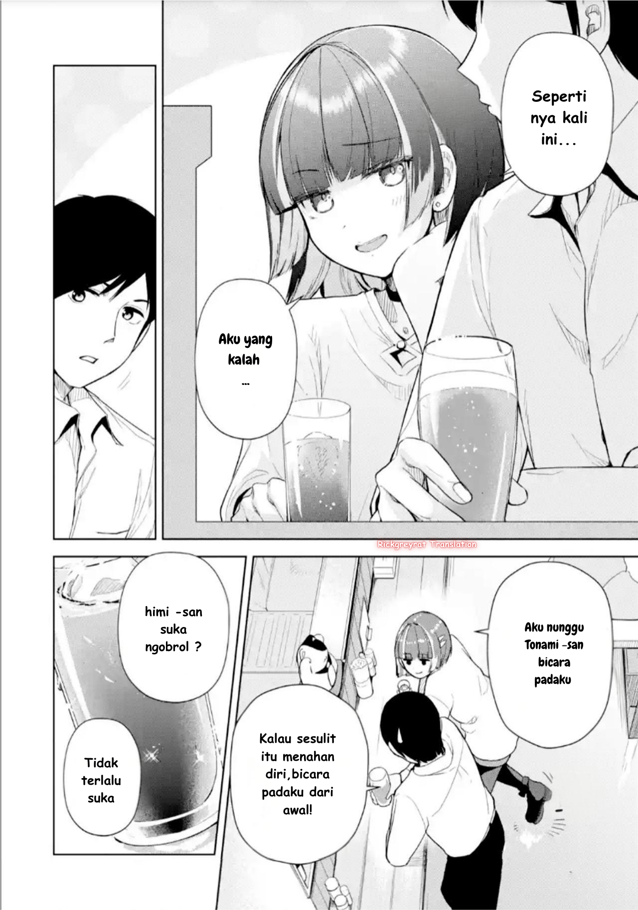 Tachinomi Izakaya de Kuudere Downer-kei Joshidaisei ga Tonari ni Kuru Hanashi Chapter 3 - halaman 5