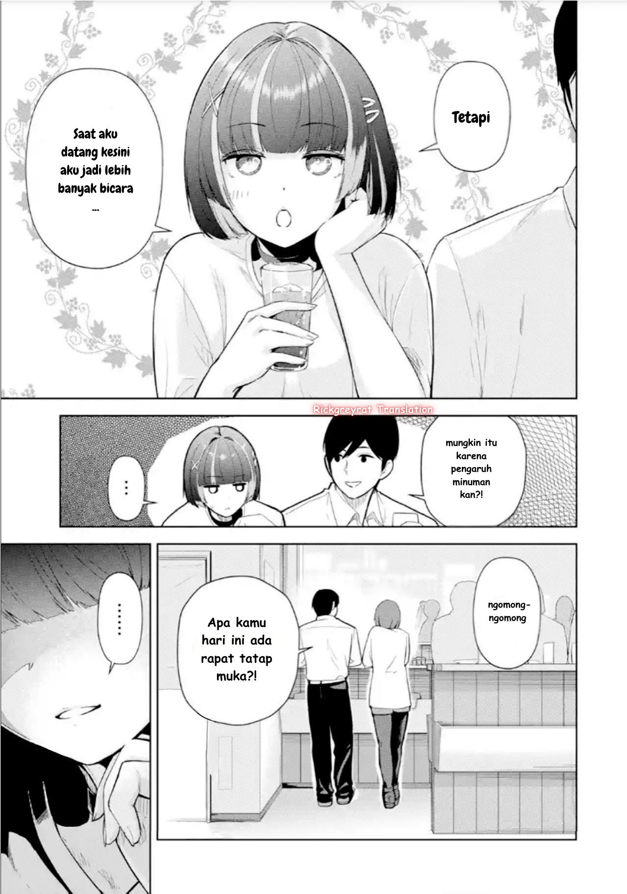 Tachinomi Izakaya de Kuudere Downer-kei Joshidaisei ga Tonari ni Kuru Hanashi Chapter 3 - halaman 6