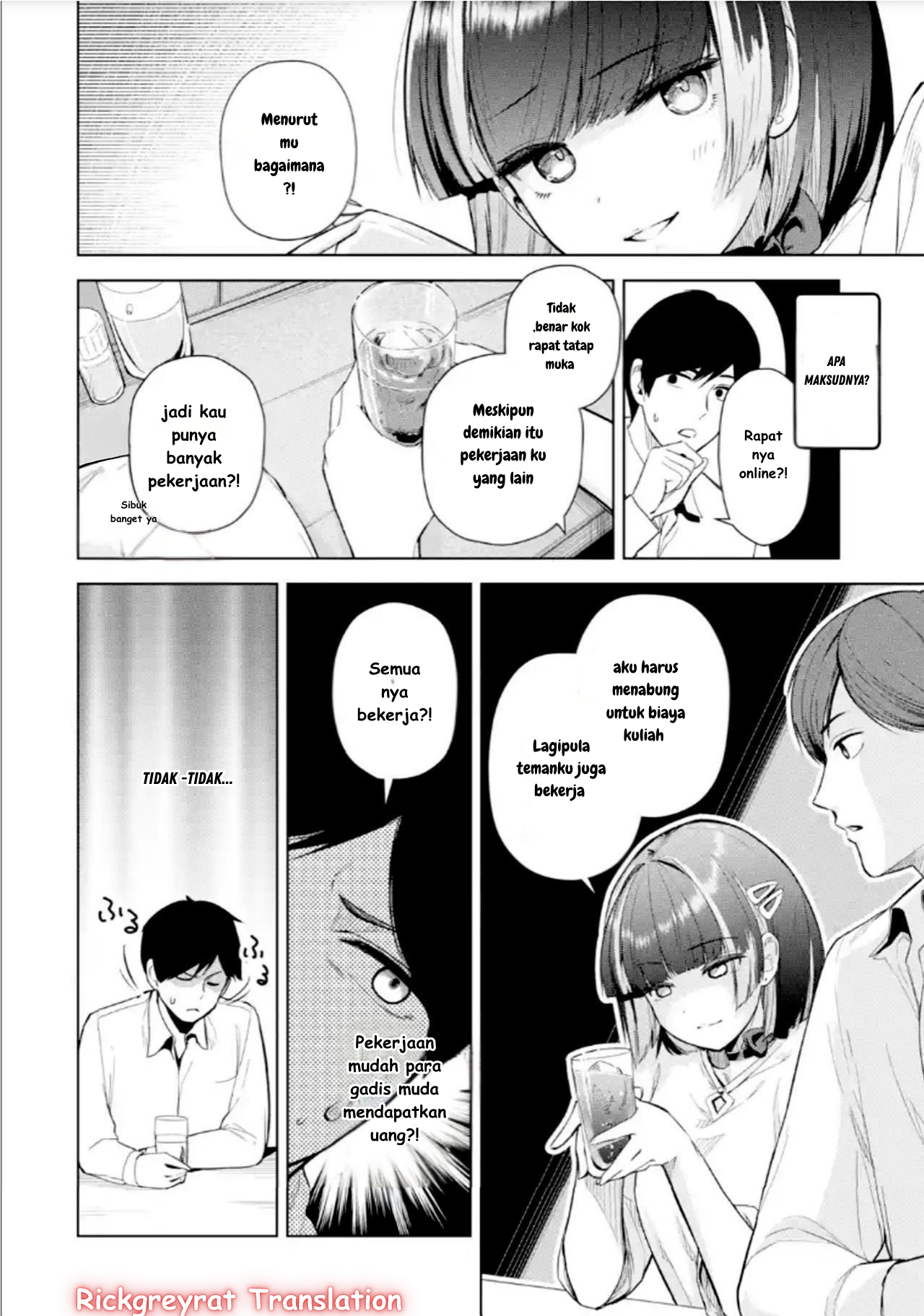 Tachinomi Izakaya de Kuudere Downer-kei Joshidaisei ga Tonari ni Kuru Hanashi Chapter 3 - halaman 7